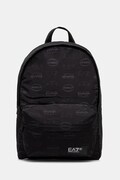 Рюкзак EA7 Emporio Armani колір чорний великий візерунок AF10465.7X000001