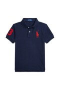Polo Ralph Lauren gyerek pamut póló sötétkék, nyomott mintás, 322703635100