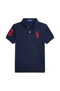 Polo Ralph Lauren gyerek pamut póló sötétkék, nyomott mintás, 322703635100