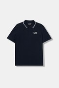 EA7 Emporio Armani polo dziecięce kolor granatowy z nadrukiem 7B000023 AF12901