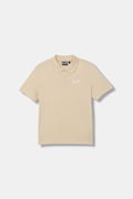 EA7 Emporio Armani polo pentru copii din bumbac bej 7B000022 AF10378
