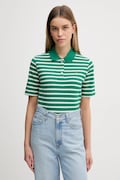 Tommy Hilfiger polo damski kolor zielony WW0WW43224