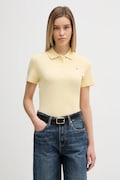 Tommy Hilfiger polo damski kolor żółty WW0WW43225