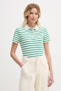 Tommy Hilfiger polo dámské s bavlnou zelené WW0WW43225