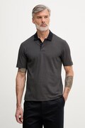 Armani Exchange поло чоловіче бавовняне з еластаном темно-синє XM000736 AF10819