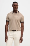 Поло Lacoste колір сірий візерунок DH1417