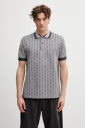 Lacoste polo shirt gray color patterned DH1417