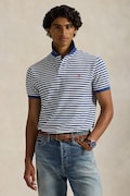 Polo Ralph Lauren polo bawełniane kolor granatowy wzorzysty 710956682