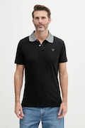 Guess polo NOLAN męski kolor czarny gładki M5GP66 J1314