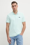 Polo tričko Calvin Klein pánske, tyrkysová farba, jednofarebný, K10K114141