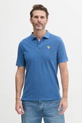 Bavlnené polo tričko Guess jednofarebné, F5GP00 K9WF1