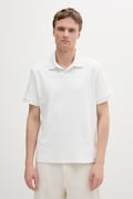 Bavlněné polo tričko Calvin Klein Jeans pánské, bílá barva, LV04RB282G