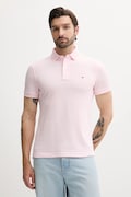 Polo tričko Tommy Hilfiger pánske, zelená farba, jednofarebné, MW0MW17771