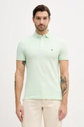 Tommy Hilfiger polo męski kolor zielony gładki MW0MW17771