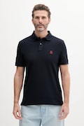 Tommy Hilfiger polo bawełniane męski kolor granatowy z aplikacją MW0MW33167