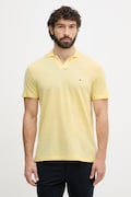 Tommy Hilfiger polo da uomo in cotone giallo MW0MW38482