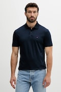 Bavlněné polo tričko Tommy Hilfiger tmavomodrá barva, MW0MW39234