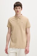 Tommy Jeans polo męskie bawełniane beżowe DM0DM20676