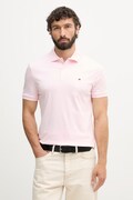 Tommy Hilfiger тениска с яка мъжка от памук розова MW0MW39994