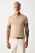 Tommy Hilfiger polo męskie bawełniane beżowe MW0MW39994