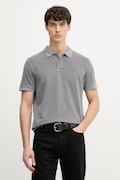 Joop! polo męskie bawełniane z elastanem szare 30045619
