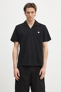 AMBUSH polo de bumbac Polo Shirt culoarea negru, uni, 12115323