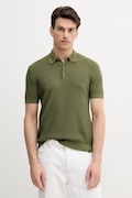 United Colors of Benetton polo de bumbac culoarea verde, uni, 1198U301H
