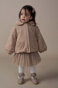 Donsje spódnica dziecięca Pien Skirt kolor brązowy mini rozkloszowana 4035400