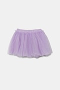 United Colors of Benetton fustă fete culoarea violet, mini, evazati, 4XTGG0011