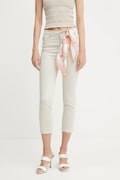 Guess jeansy CAPRI damskie kolor beżowy W5GA91 W93CM