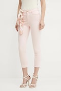 Guess jeansy CAPRI damskie kolor różowy W5GA91 W93CM