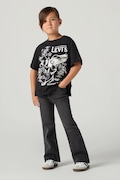 Levi's τζιν flare παιδικά 726 HIGH RISE FLARE JEAN μαύρα 3EG970