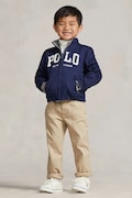 Polo Ralph Lauren pantaloni de bumbac pentru copii culoarea bej, neted, 322855803001