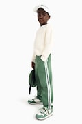 Detské tepláky Emporio Armani zelená farba, s nášivkou, EB000148 AF10126