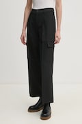 Штани Calvin Klein Jeans жіночі колір чорний фасон cargo висока посадка J20J224848