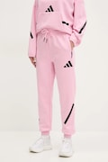 Tepláky adidas Z.N.E. dámské, růžová barva, JC5405