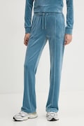 Спортивні штани Juicy Couture колір бірюзовий з аплікацією JCAPW045