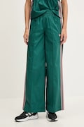 adidas Originals pantaloni Wideleg Pant donna colore turchese  KC0677