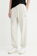 Calvin Klein Jeans pantaloni de trening culoarea alb, uni, LV047B235G