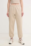 Calvin Klein Jeans pantaloni de trening femei, culoarea bej, uni, LV047B235G