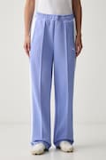 Puma pantaloni de trening pentru femei Always on albaștri high waist 629797