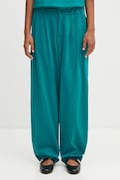 Pangaia cotton trousers DNA Interlock Trousers turquoise color 10002446