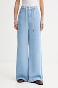 MUNTHE wide leg džíny dámské OBEY modré 247143024715