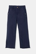 Guess pantaloni copii culoarea albastru marin, neted, K5RB04 WH1T0