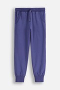 Coccodrillo pantaloni de trening pentru copii culoarea albastru marin, neted, EVERYDAY GIRL
