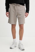 HUGO teplákové šortky pánske bavlnené Dayono béžové high waist 50530696
