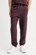 HUGO spodnie dresowe kolor bordowy gładkie 50533695