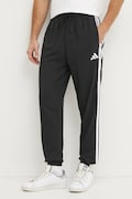 adidas pantaloni Essentials barbati, culoarea negru, modelator, IM7841