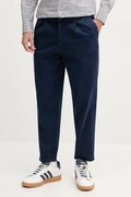 United Colors of Benetton Παντελόνι chino ανδρικό βαμβακερό με ελαστάν σκούρο μπλε κανονικό 4Q60UF05G
