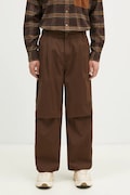 Памучен панталон Carhartt WIP Cole Cargo Pant в кафяво със стандартна кройка I030477.2LS02